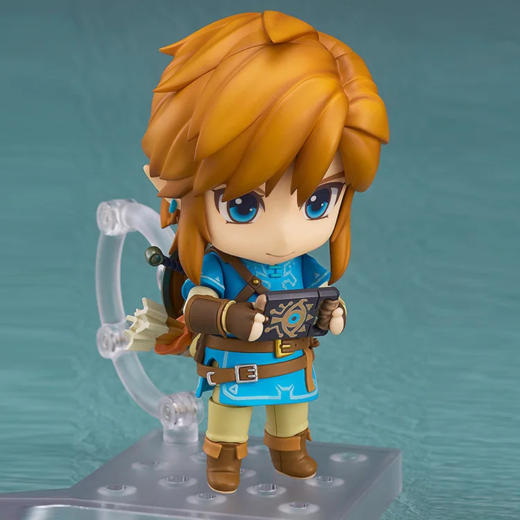 10 см Аниме Легенда о Zelda Дыхание Дикого ссылка Nendoroid Кукла ПВХ фигурку