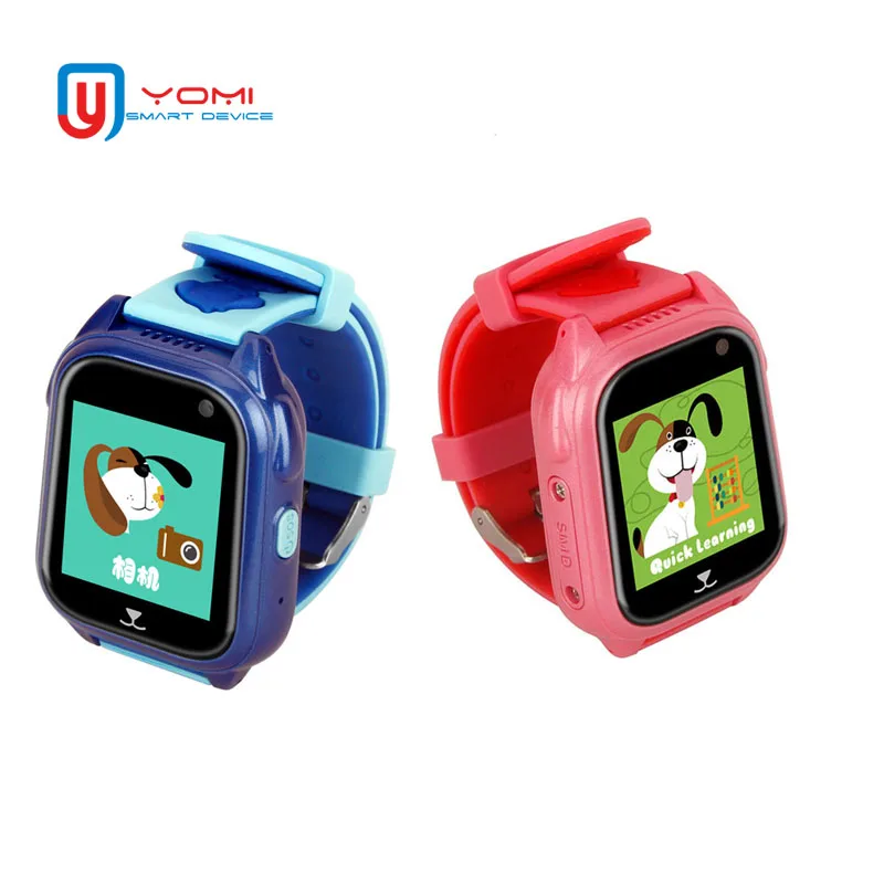 

2018 Smart Kids Watch Color Touch Screen Waterproof GPS Tracker SOS Call Voice Chat Anti-lost Kids Smartwatch Android IOS