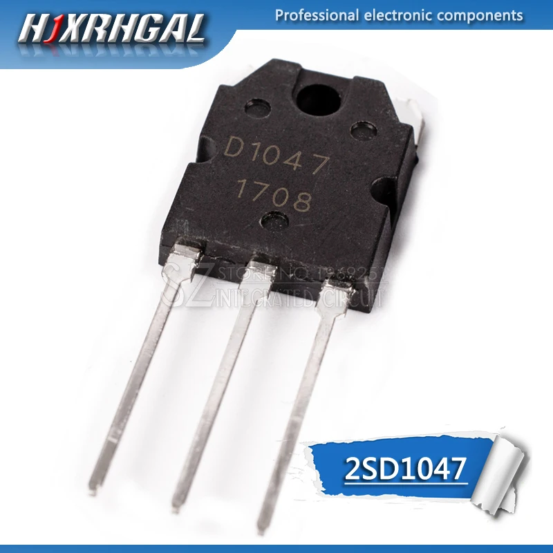 1PCS 2SD1047 TO-247 D1047 TO-3P POWER TRANSISTORS new and original IC HJXRHGAL | Электронные компоненты и