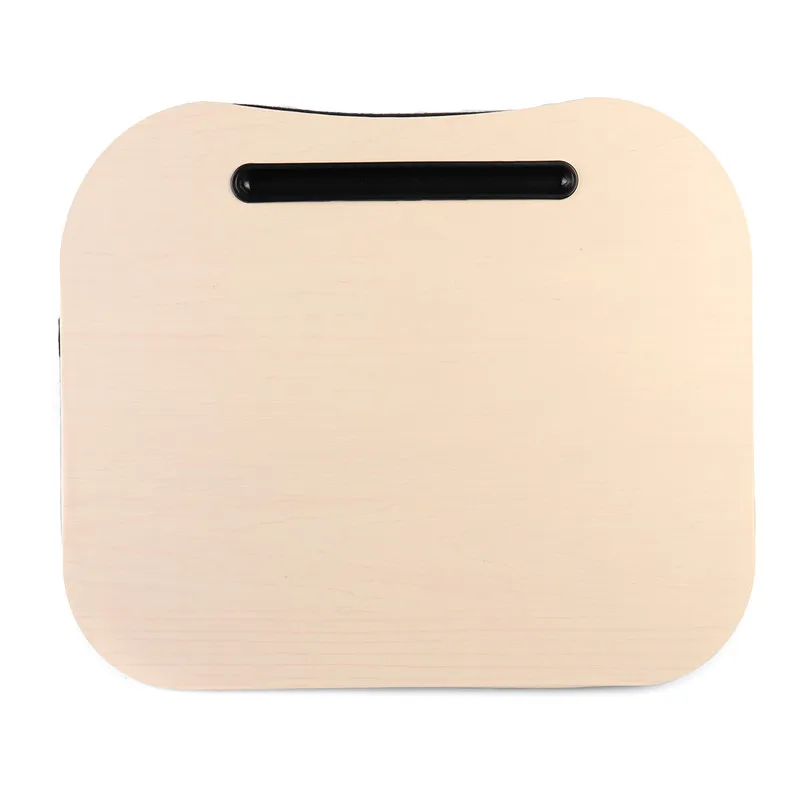 Shallow wooden grain Подушка, коленный столик, стол для ноутбука, удобный компьютерный держатель для чтения, планшета, настольный поднос, подстаканник, подставка для ноутбука, подушка для офиса - Цвет: Shallow wooden grain