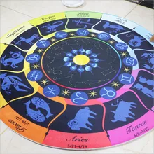 Современный круговой коврик для ванной, нескользящий для душа коврик, моющийся коврик для туалета, детская ванночка коврик, круглый коврик