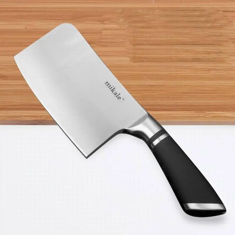 Professional Stainless Steel Chinese Chopping Knife Kitchen Chef Frozen Meat Cleaver Faca De Cozinha Kitchen Cooking