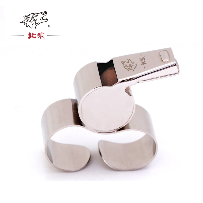 

Adjustable Finger Grip Metal Whistle Professional HAND HELD whistle for Sports Games Emergency Survival, Hiking Camping Outdoor