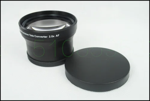 Телеобъектив 58 мм 2.0x для цифровой камеры DSLR 2 0 черный|telephoto lens|58mm telephoto lenslens for dslr |