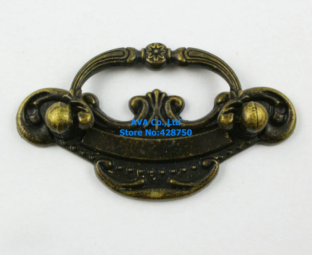 20 Pieces Antique Brass Furniture Handle Knob Jewelry Box