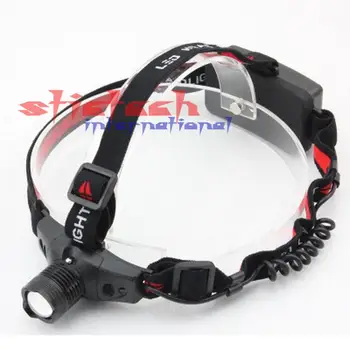 

by dhl or ems 20 pieces New Xm-L Q5 Led Headlight Headlamp With 18650 Batteries Car Charger EU/US/AU Charger