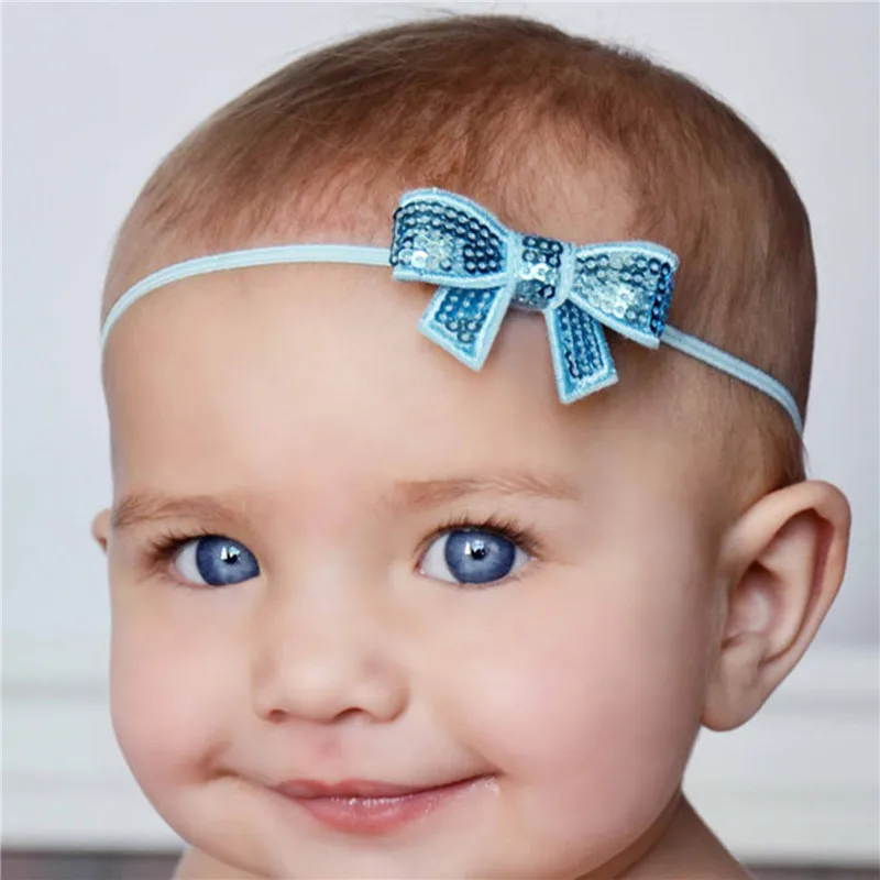 

Black Friday SaleBaby Headbands baby flower head band with sparkly sequin bow Hair Accessories for Christmas Gift HOT