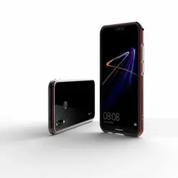 Винт Алюминий хром металлический сплав Мобильный телефон бампер чехол + ремень для huawei P Smart + (nova 3i)