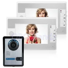Best Price 7 TFT Color Video font b door b font phone Intercom Doorbell System Kit