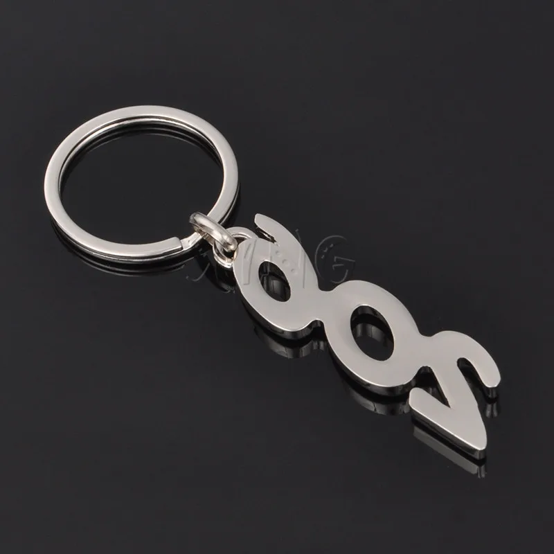 Car Keychain Key Ring Holder Keyfob For Peugeot 206 207 307 308 408 508 3008 Car Styling Accessories,keychain climbing hook,metal keychain,mini wrench keychain,motorcycle keychain