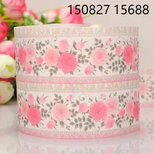 5 Ярд 1-1/"(38 мм) Новинка ka to beautiful flowers ribbon cartoon grosgrain лента для волос ручной работы