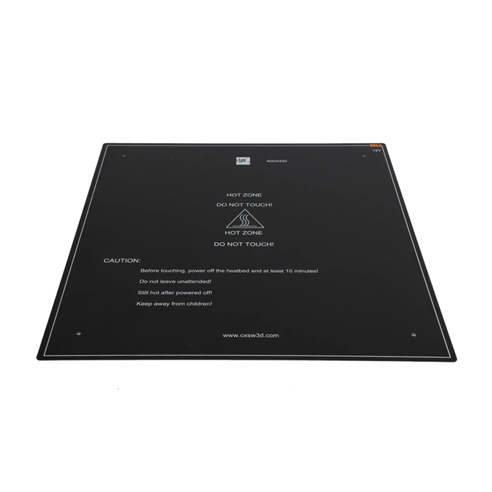 

3PCS/Lots 3D Printer Parts Black MK3 Hotbed Latest Aluminum heated bed for CR-10 Hotbed 12V