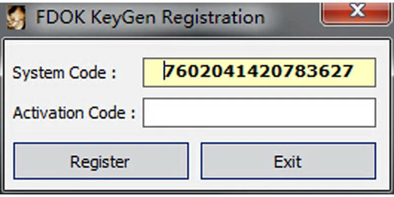 FDOK keygen
