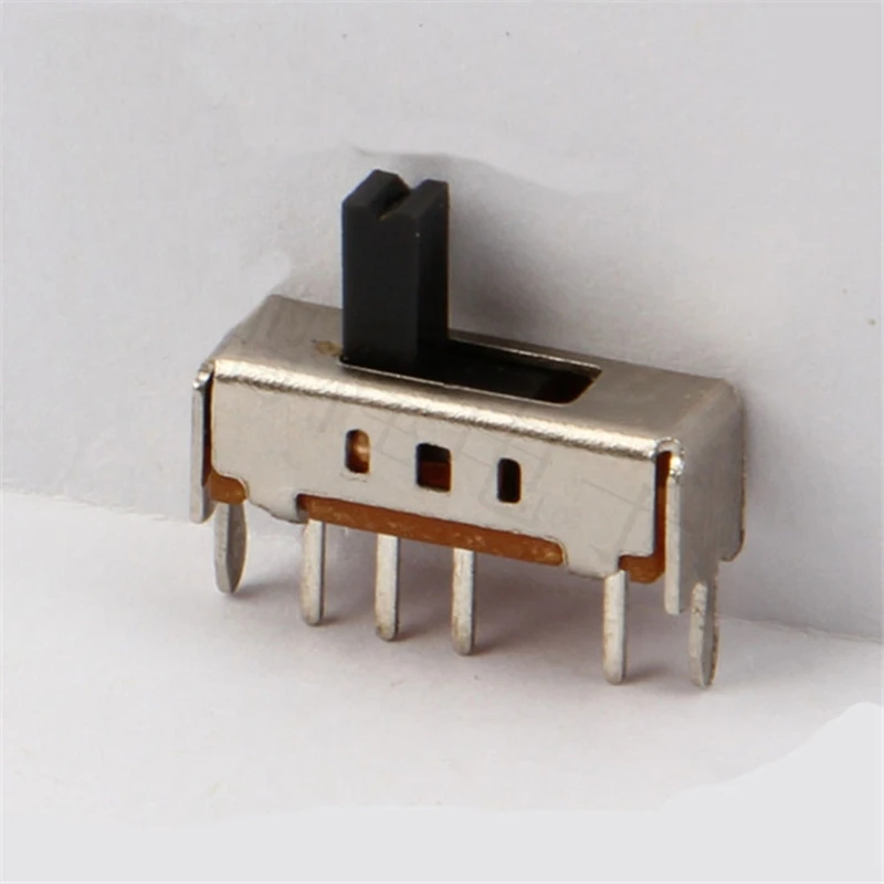 

3-speed toggle switch 2 fixed foot vertical with shrapnel balls