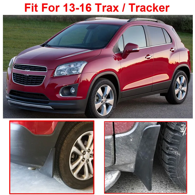 Для Chevrolet Tracker Trax Holden 2013+ OE Styled брызговик s mudflaps Брызговики Передняя тыльная грязь щитки Брызговики