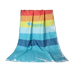 Плюс размер красочные плавательный полотенце Ultra Абсорбирующие летние пляжные полотенца кожи мягкой Радуга/Камуфляж