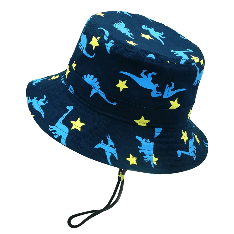 Buy Fashion Dinosaur Printed Baby Boy Sun Hats Summer