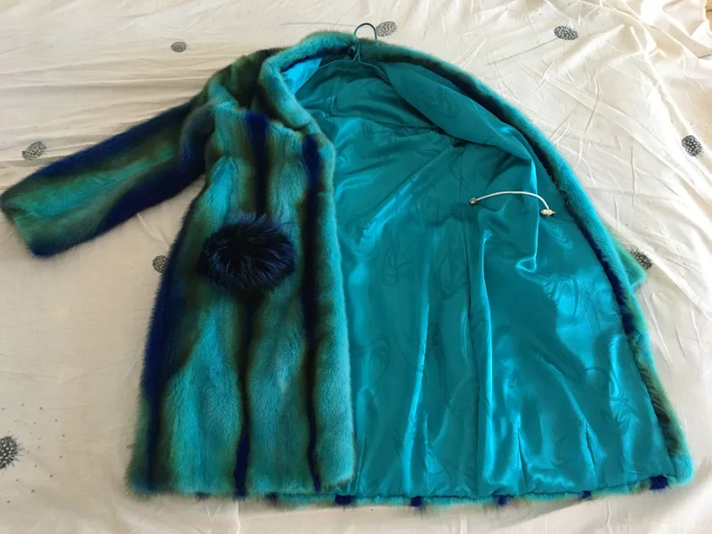 Брендовая роскошная женская куртка из натурального меха норки длинная стильная с поясом элегантная женская Высококачественная зимняя модная цветная шуба