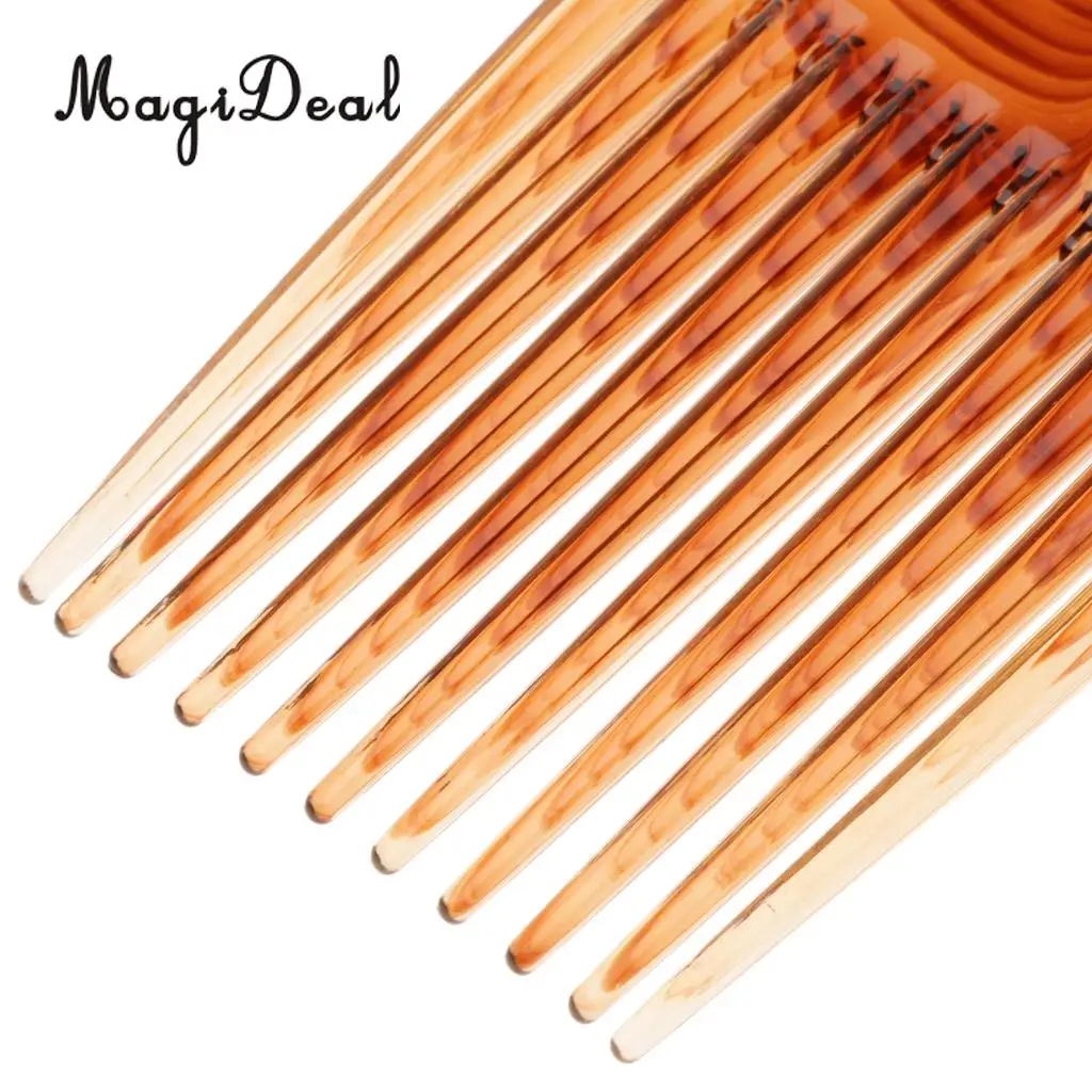 MagiDeal Professional Grade High Quality Hair Pick Afro Pick Wigs Hair Extensions Styling Pik Smooth Hair Tool Hair Pick Comb