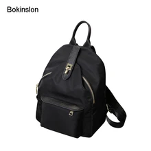 Bokinslon студент Рюкзаки Для женщин оксфорды Модные женские Backapcks Сумки простых практических девушку Путешествия Рюкзаки Сумки