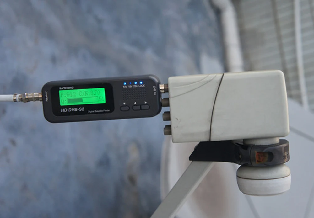 Sathero SH-100HD цифровой спутниковый искатель спутниковый ТВ приемник DVB-S/S2 HD сигнал метр USB 2,0 спутниковый искатель