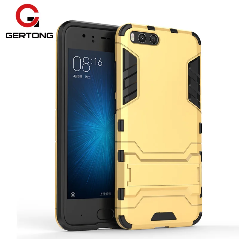 

GerTong For Xiaomi Redmi 4X 4A 4 3 Pro 3S Mi6 Mi5 Mi5S Protective Case TPU PC Stand Holder Cover For Xiaomi Redmi 4X 4A Coque