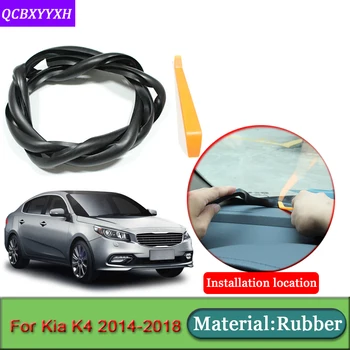 

Car-styling For Kia K4 2014-2018 Rubber Anti-Noise Soundproof Dustproof Car Dashboard Windshield Sealing Strips Auto Accessories