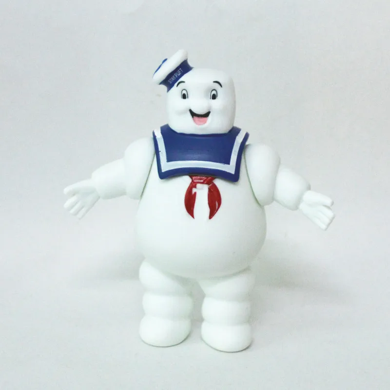02 Ghostbusters Stay Puft Marshmallow Man Slimer Spielzeug Toy Figuren PVC Puppe 