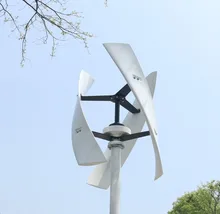 R&X 300w/500w Wind Power Turbine Generator CE Maglev High-efficiency Noiseless Vertical Axis Windmil Solar Wind Hybird System pull the maglev maglev system bare electronic production diy creative toy ornaments