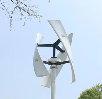 

R&X 300w/500w Wind Power Turbine Generator CE Maglev High-efficiency Noiseless Vertical Axis Windmil Solar Wind Hybird System