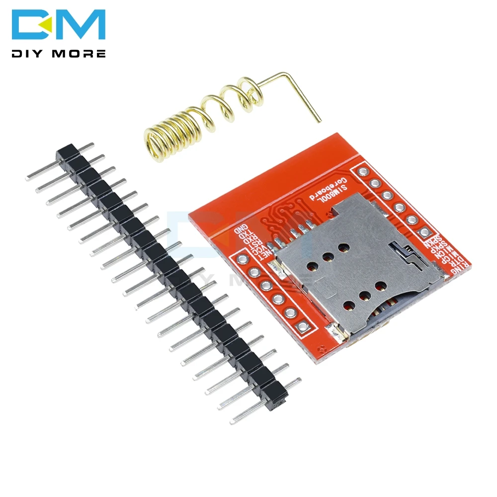 Электронная карта Diy самый маленький модуль SIM800L GPRS GSM MicroSIM Core четырехдиапазонный