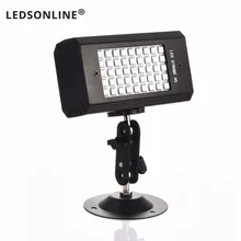 RGB 7 цветов 45 светодиодный светильник стробоскопы DJ диско Звук Активированный проектор вспышка сценический светильник ing эффект лампы вечерние светильник