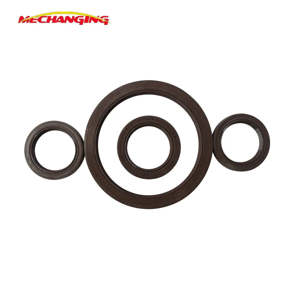 

FOR CITROEN XSARA Coupe C4 I OR PEUGEOT 206 406 RFN EW10J4 4PCS Crankshaft Oil Seal Engine Parts Engine Gasket