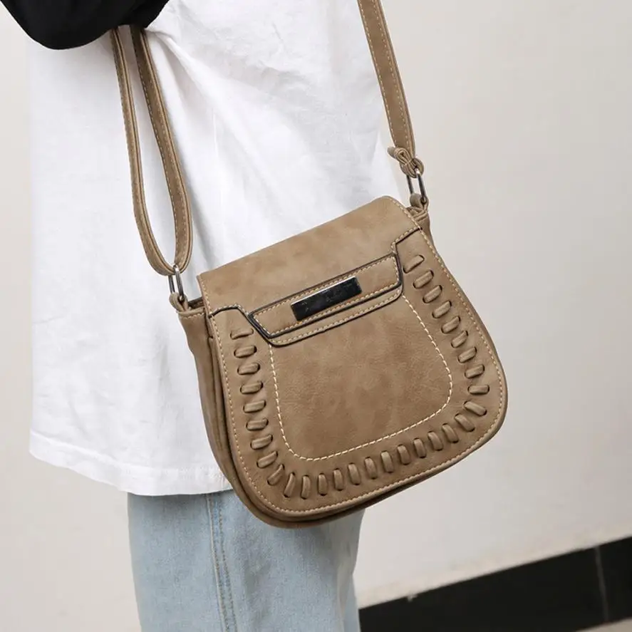 Винтаж для женщин сумка кошелек цвет кожаный женский клатч Малый Crossbody курьерские Сумки Мини телефон кошелек для монет и карт