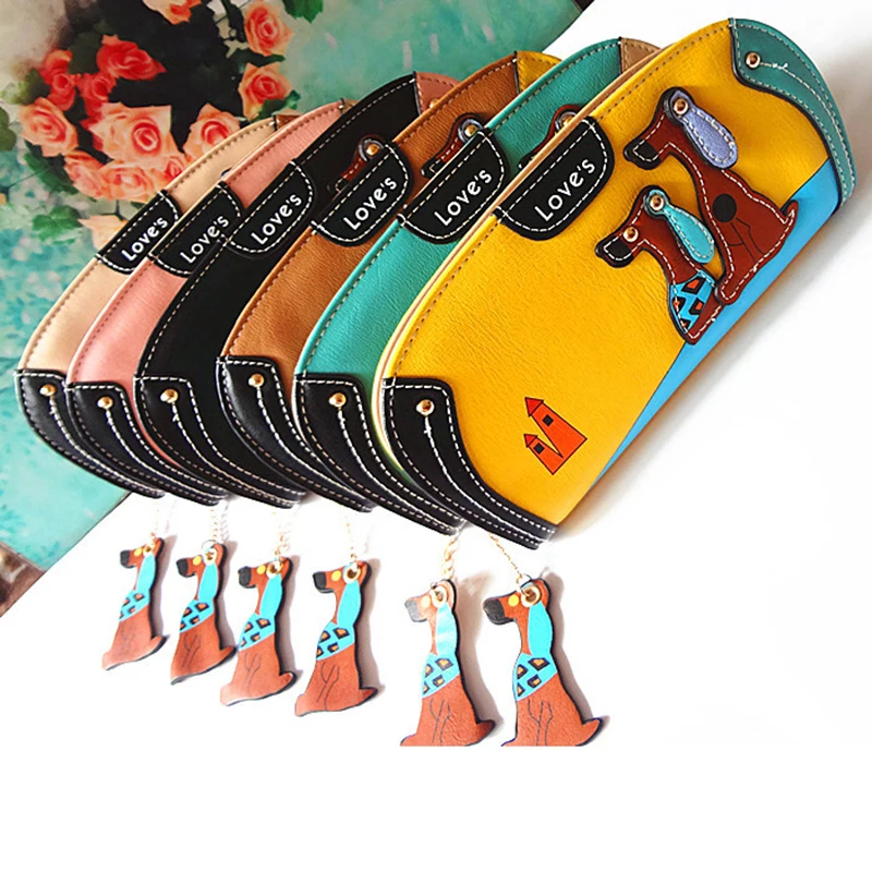 Najtaniej LY. SHARK kreskówka pies kobiety torebka projektant portfele znane marki kobiet portfel długi klip na pieniądze cena dolara zamek kieszenie na monety