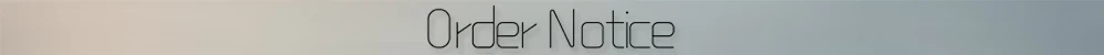 order notice