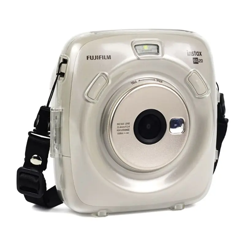 

For Polaroid SQUARE SQ20 Camera Special Transparent Shell Crystal Protective Cover Environmental Protection Storage Case With S