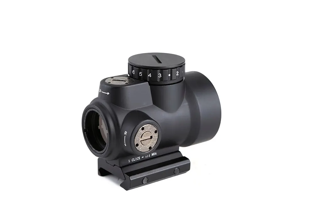 Scope + Hight Magorui Estilo Dot Sight Holographic Visão Baixo Mount Monte 1x25mm Mro Red 3 Lunetas Riflescopes