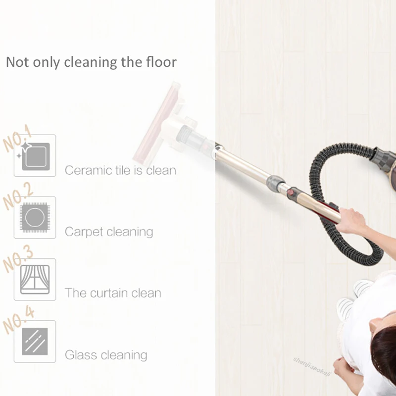 US $150.88 MultiStage Cyclone Dry Vacuum Cleaner Small Household Powerful Vacuum Cleaner Removable Cyclone Brush Vacuum Cleaner 220V 1200W