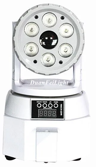 6 led moving head with laser