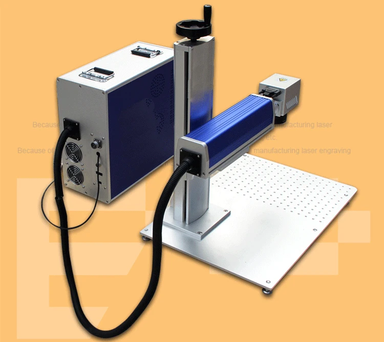 laser marker 10W 20W 30W 50W 100W portable optical fiber laser marking machine for carbon steel/mild steel