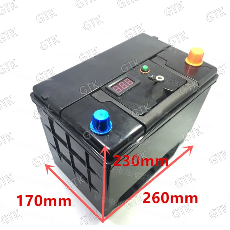 Батарея lifepo4 12V 100AH не 12v 80ah литий ионный с bms Кемпинговый резервный инвертор