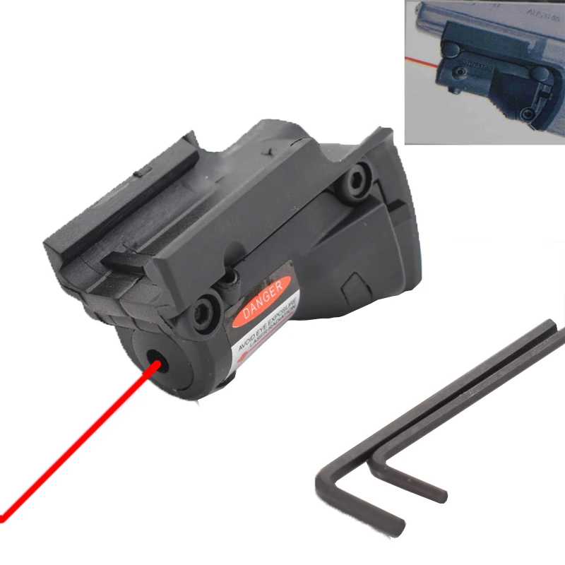 Длина волны 635 650 нм Красный точечный Лазер для Glock 19 23 22 17 21 37 31 20 34 35 38 прицел 450