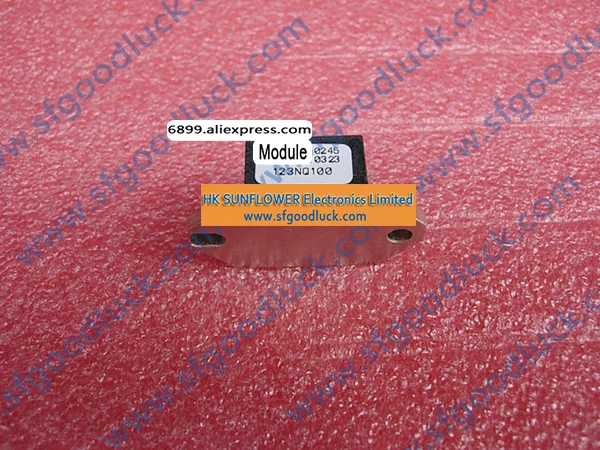 SCHOTTKY RECTIFIER MODULE 123NQ100 100V 120A HALF PAK Module(D-67) Approximate Weight:25.6g(0.9oz.)