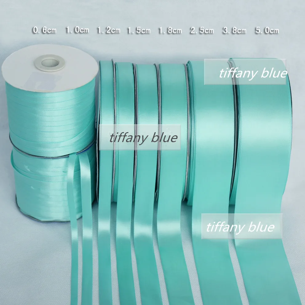 high quality tiffany blue ribbon width (3/8'' 4'') party decorative