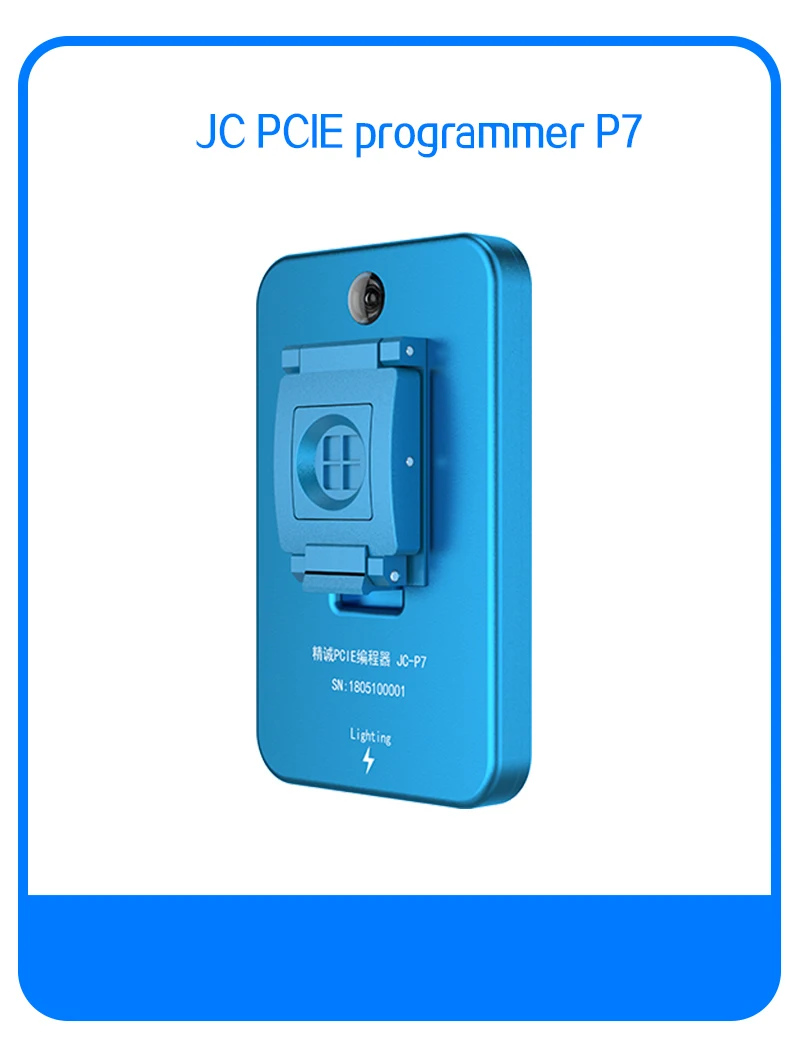 JC Pro1000S P7 NAND считывание ошибок Записи удаление PCIE Программист для iPhone 5SE 6S 6SP 7P iPad