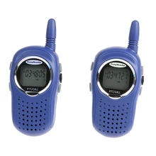 2Pcs/Set Mini Walkie Talkies Radio for Kids 22-Channel FRS/GMRS Walkie-talkie(1 Pair) Blue Ham Radio Kids Gift