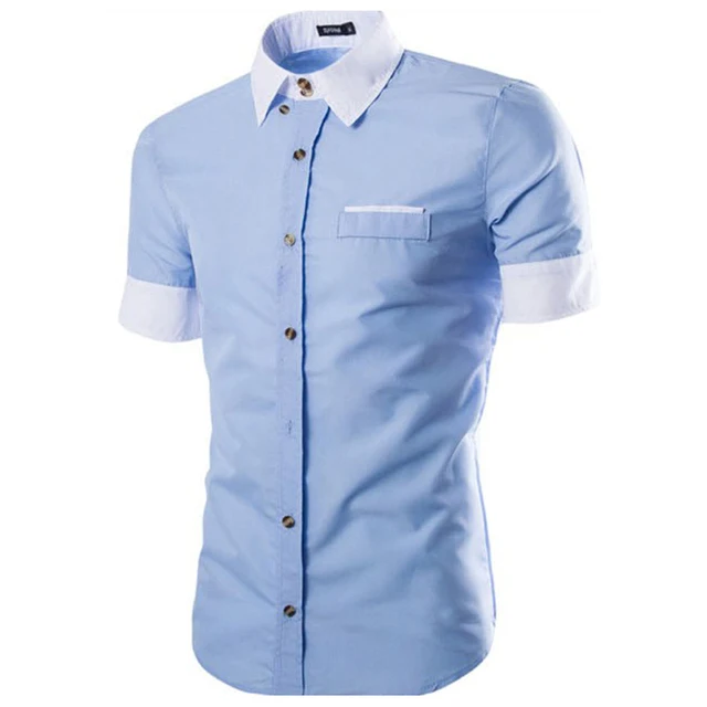 2018 verano para hombre delgado vestido con estilo aptas