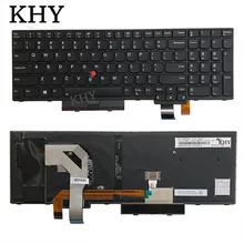 Original US USE IDN backlight Keyboard for Thinkpad T570 T580 P51S P52S 01ER582 01ER541 01HX219 01HX259 01HX248 01HX288 01HX254