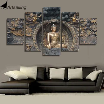 

HD Printed Buddha statue Painting wall art room decor print poster picture canvas Free shipping/ny-1195